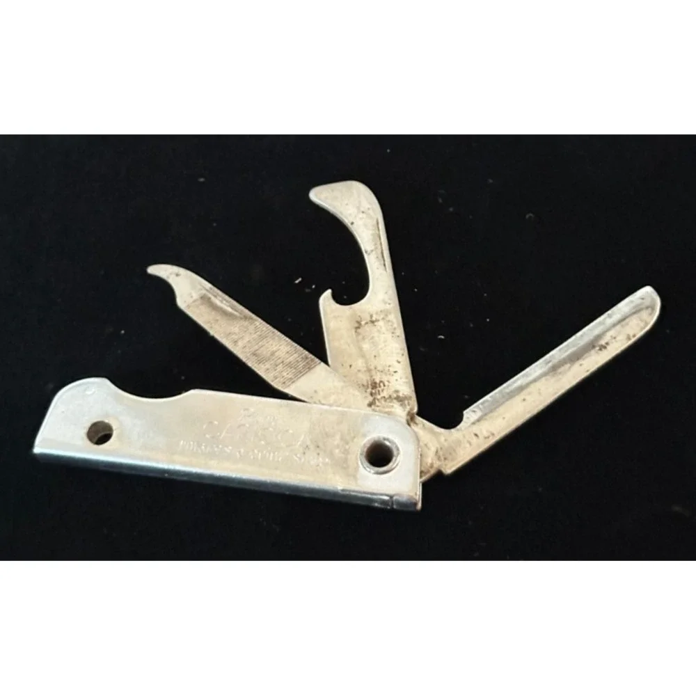 Carioca Rum Liquor Bottle‎ Utility Knife Multi-Tool Puerto Rico Advertising